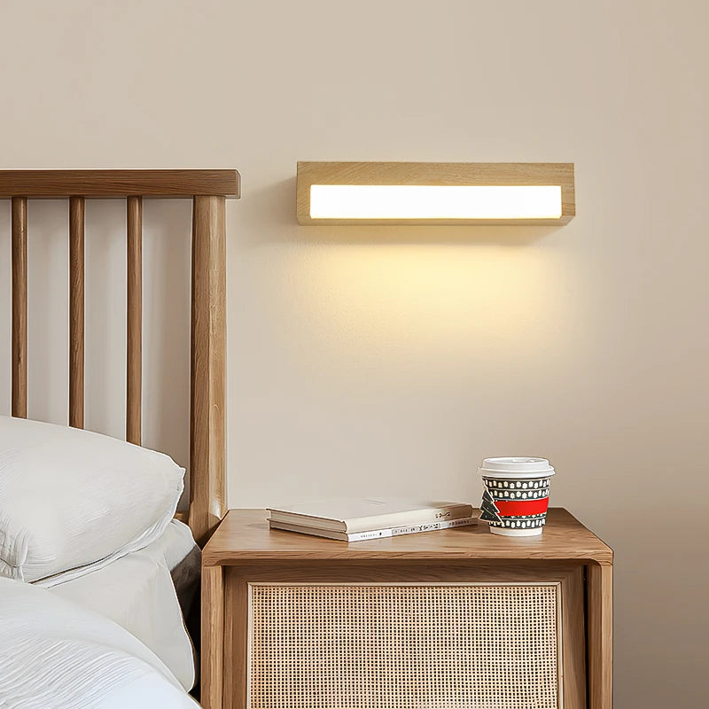 Retro LED wall light for modern interiors