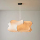 Creative silk pendant light wabi sabi style
