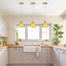Modern retro spiral pendant light shade