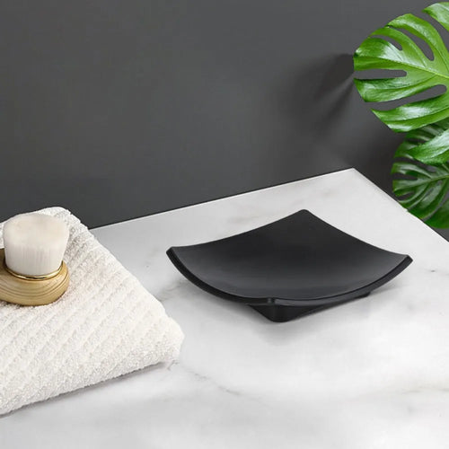 square arched soap dish for hotel and restaurant - vue 2 sur 11