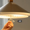 Nordic LED ring pendant light, modern decorative indoor