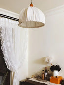 Nordic retro minimalist fabric chandelier for elegant interiors