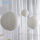 Vintage paper LED chandelier for indoor lighting