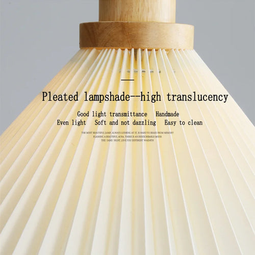 Modern wooden pendant chandelier for decoration - vue 6 sur 10