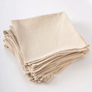 Washed cotton napkin set of 12 vintage
