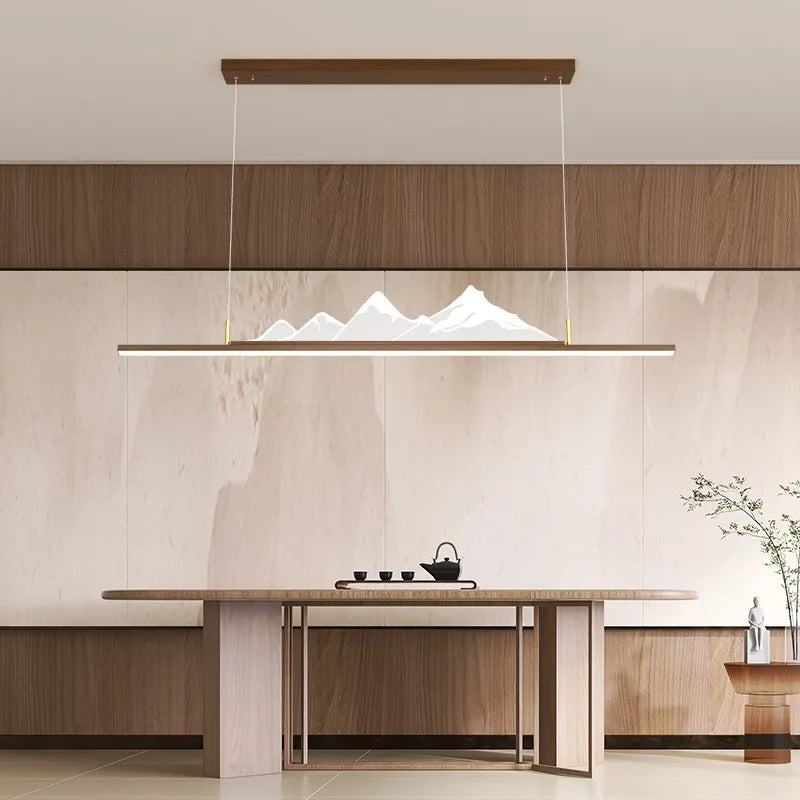 Modern LED pendant light for elegant interior decor - vue 4 sur 11