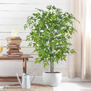 Artificial bamboo tree with realistic touch for indoor decor