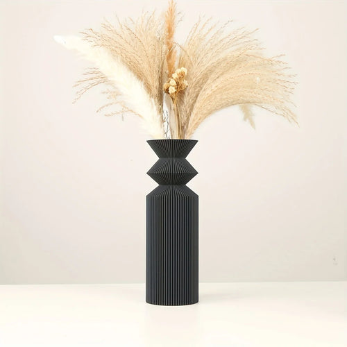 Nordic plastic vase elegant design for interior decoration - vue 6 sur 8