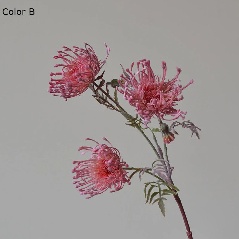 Leucospermum artificial flowers for wedding decoration
