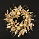 Decorative Christmas wreath for front door hanging new year 2025