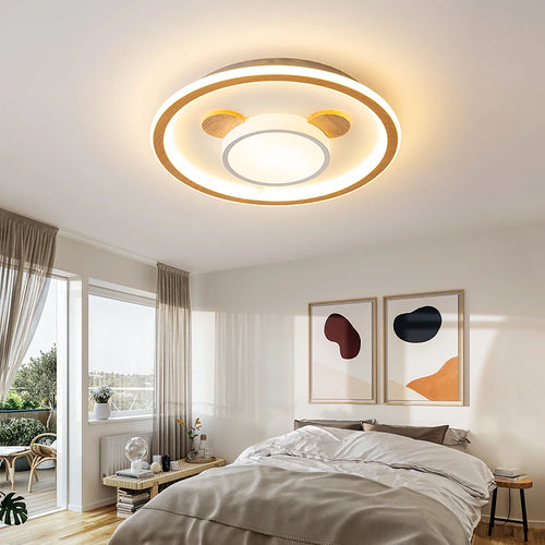 Nordic cartoon LED ceiling lights indoor art decoration - vue 6 sur 11