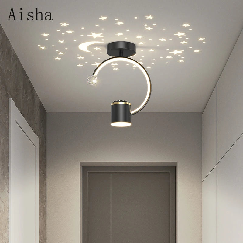 Modern creative ceiling light for indoor and outdoor use