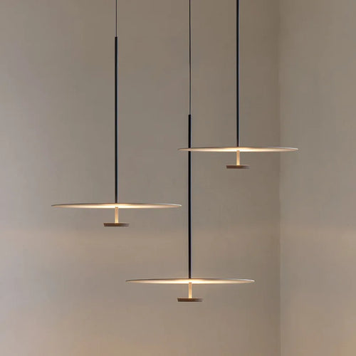 Nordic round dining room modern chandelier bedside pendant lamp - vue 2 sur 10