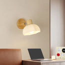 Nordic wooden wall light for modern interiors