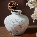 handmade ceramic vase for dried flowers home decoration