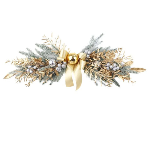 Artificial rattan garland for Christmas and New Year decorations - vue 11 sur 11