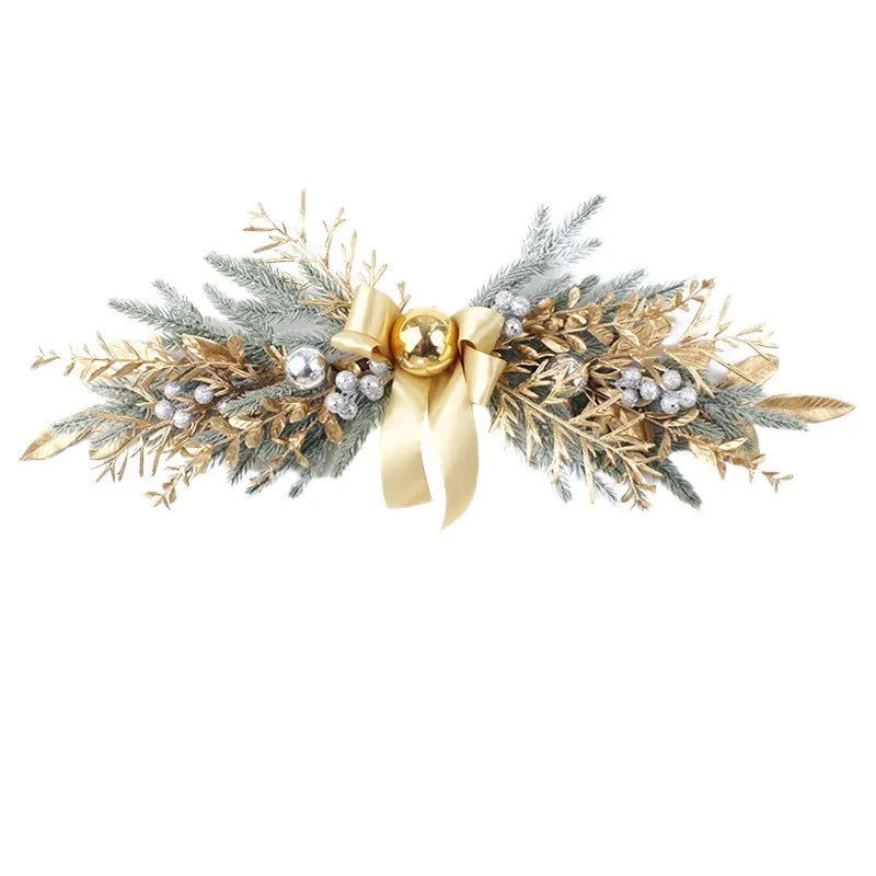 Artificial rattan garland for Christmas and New Year decorations - vue 11 sur 11