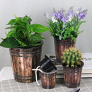 retro resin flower pot for hydroponics