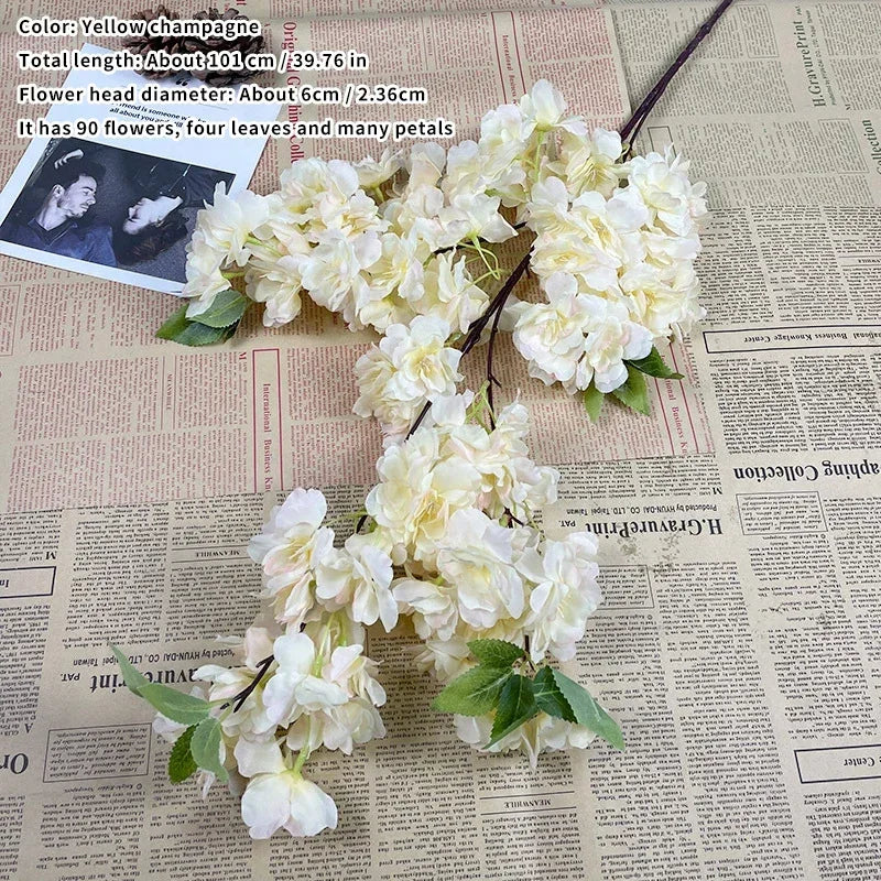 Artificial cherry blossom for decoration and DIY