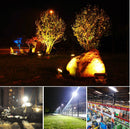 High brightness LED floodlight for outdoor garden and street lighting