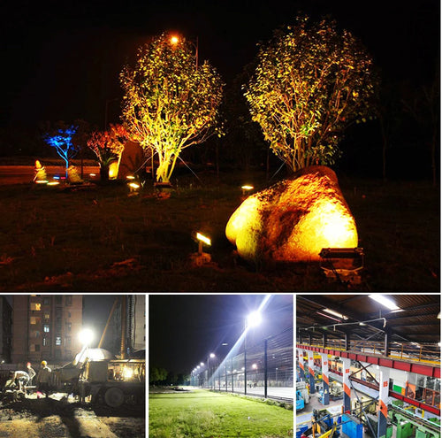 High brightness LED floodlight for outdoor garden and street lighting - vue 10 sur 11