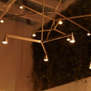 Postmodern luxury sputnik chandelier for living and dining room