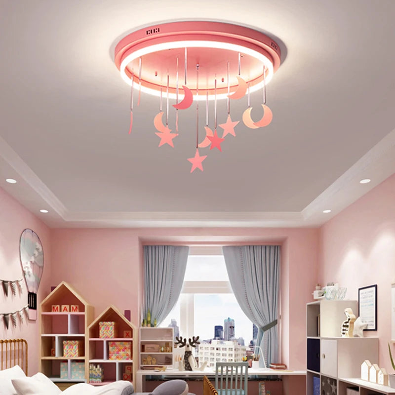 Creative LED children’s ceiling light simple decorative - vue 3 sur 12