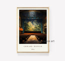 classic art library edward hopper modern posters wall decor