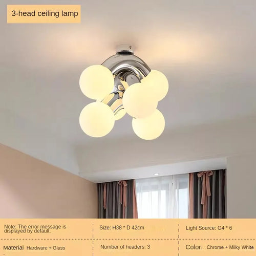 Creative minimalist retro chandelier for modern decor - vue 12 sur 14