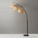 Minimalist American rotating LED floor lamp