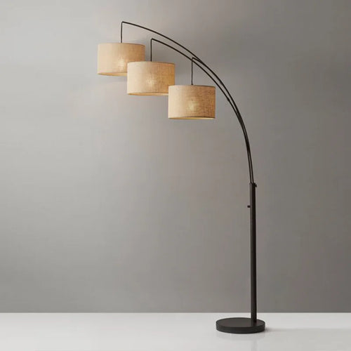 Minimalist American rotating LED floor lamp - vue 5 sur 8