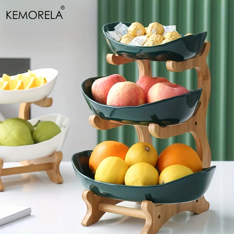 Modern creative fruit plate for snacks and desserts - vue 5 sur 12