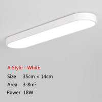 Modern LED ceiling light for balconies, corridors, bedrooms, home decor, indoor lighting, kitchen, restaurant