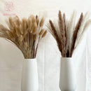 Set of 100 pampas grass bouquets for boho wedding decoration
