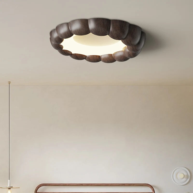 Simple modern creative bubble style ceiling light with eye protection, warm glow - vue 3 sur 18