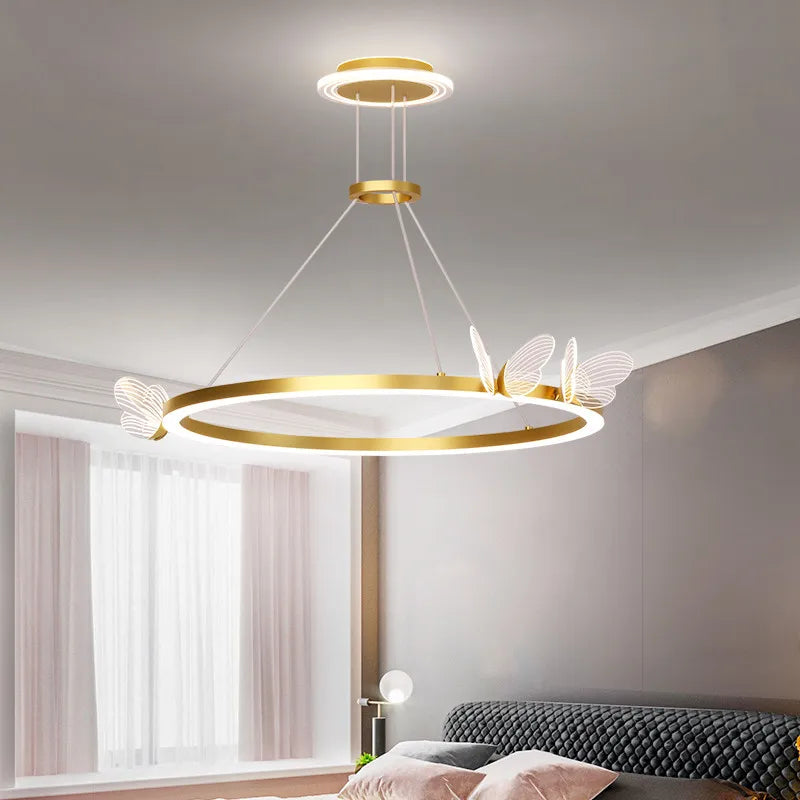 Acrylic designer pendant light for modern luxury decor