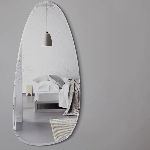 Large modern nordic mirror for stylish interior decoration - vue 3 sur 9
