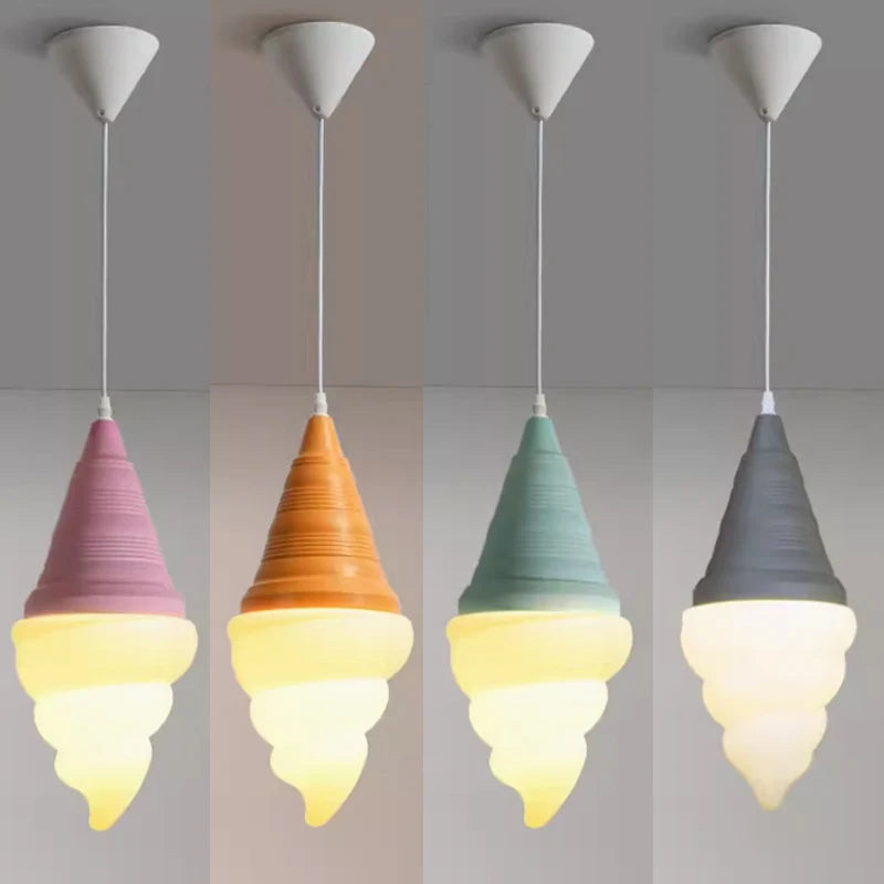 Modern creative ice cream pendant light