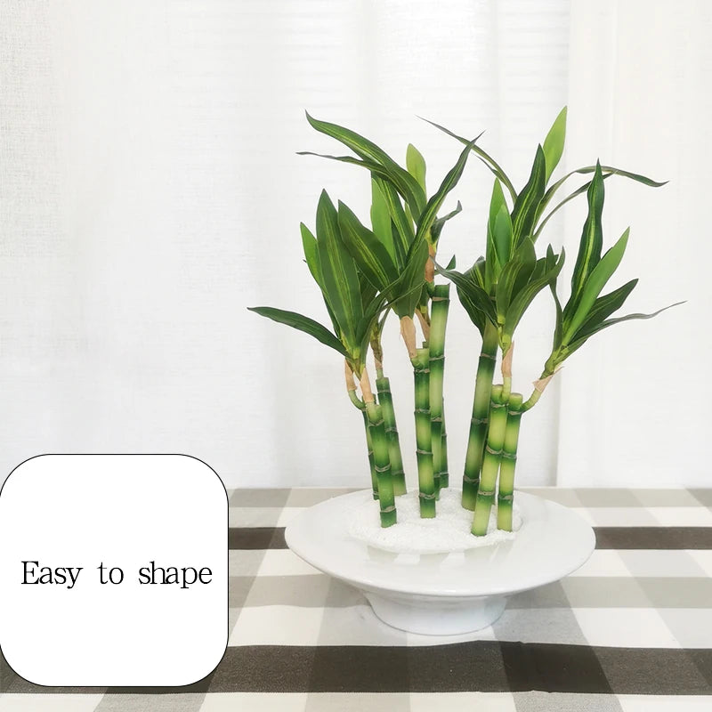 Artificial bamboo plants for indoor and outdoor decoration - vue 3 sur 13