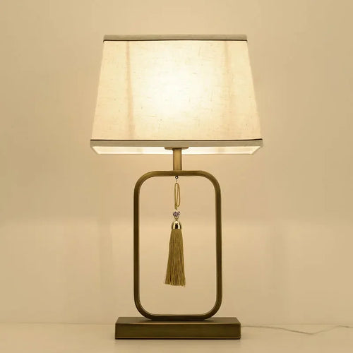 Creative chinoiserie style table lamp for living room - vue 2 sur 6