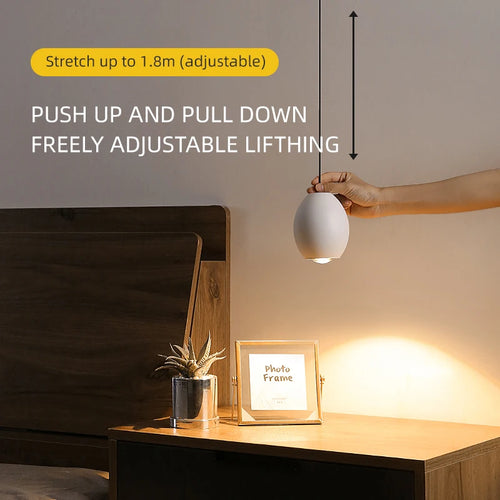 Aisilan adjustable pendant metal spotlight CRI 97 - vue 3 sur 7