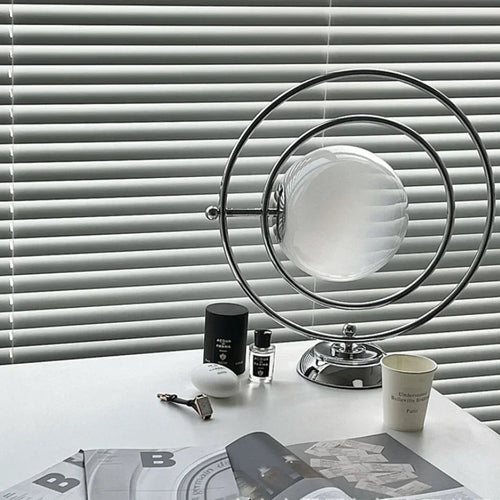 Italian design glass rotary desk lamp 2024 - vue 5 sur 7