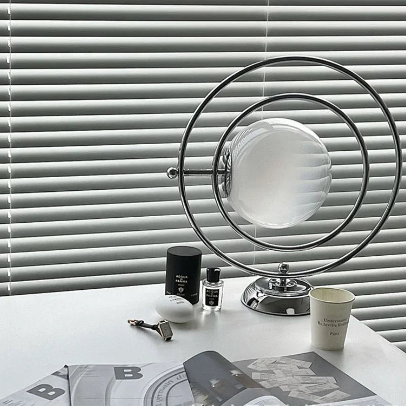 Italian design glass rotary desk lamp 2024 - vue 5 sur 7