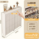 modern wooden shoe cabinet Nordic design space saving