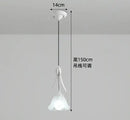 3-head milk white glass LED pendant chandelier