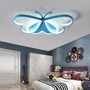 Winfordo LED butterfly chandelier dimmable for children