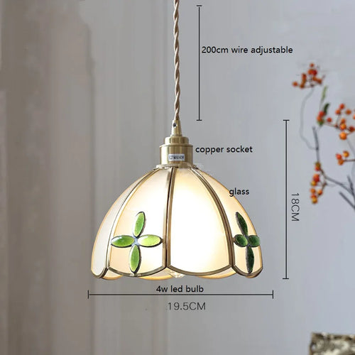 iwhd modern glass copper butterfly LED hand lamp - vue 26 sur 28