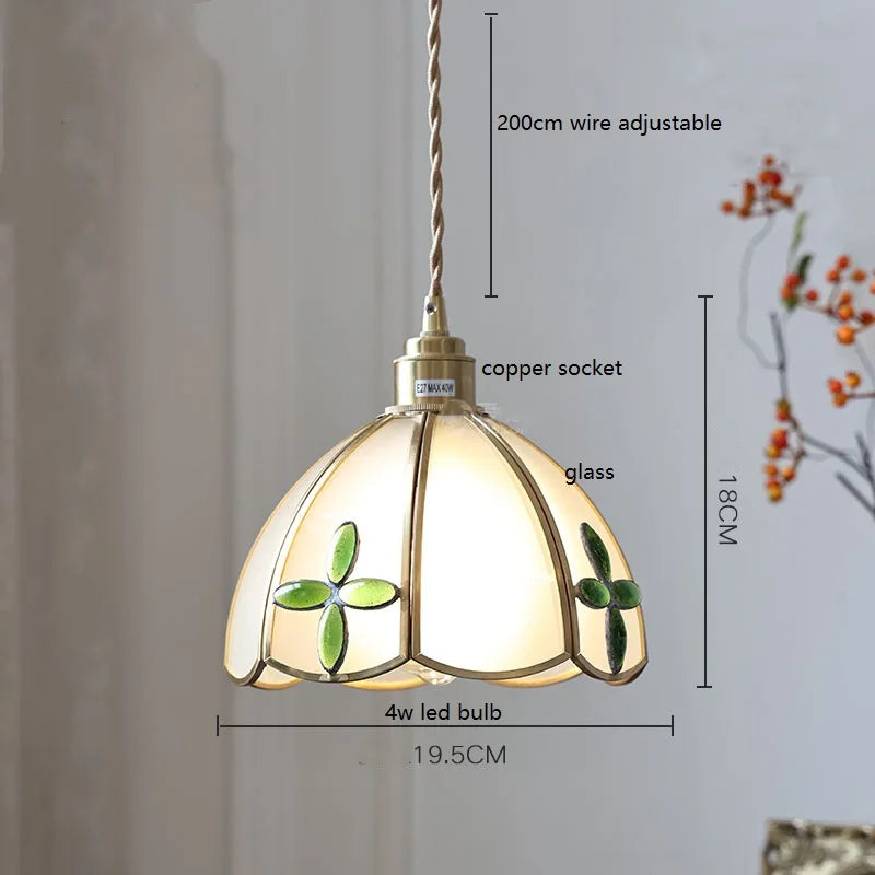 iwhd modern glass copper butterfly LED hand lamp - vue 26 sur 28