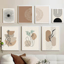 geometric abstract canvas for modern wall decoration
