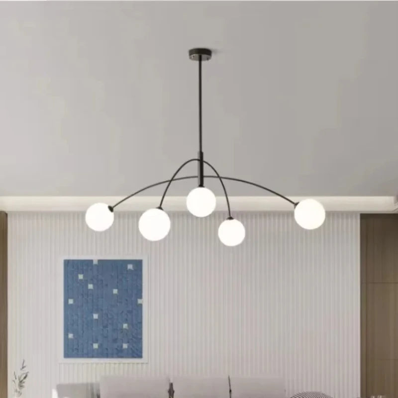Modern minimalist LED pendant light for elegant interiors